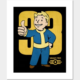 Thumbs Up for 33 - A Vault-Tec Salute Posters and Art